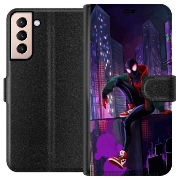 Samsung Galaxy S21 Plånboksfodral Fortnite - Spider-Man