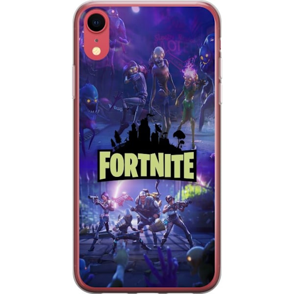 Apple iPhone XR Genomskinligt Skal Fortnite