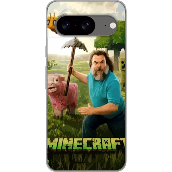 Google Pixel 8 Genomskinligt Skal A Minecraft Movie
