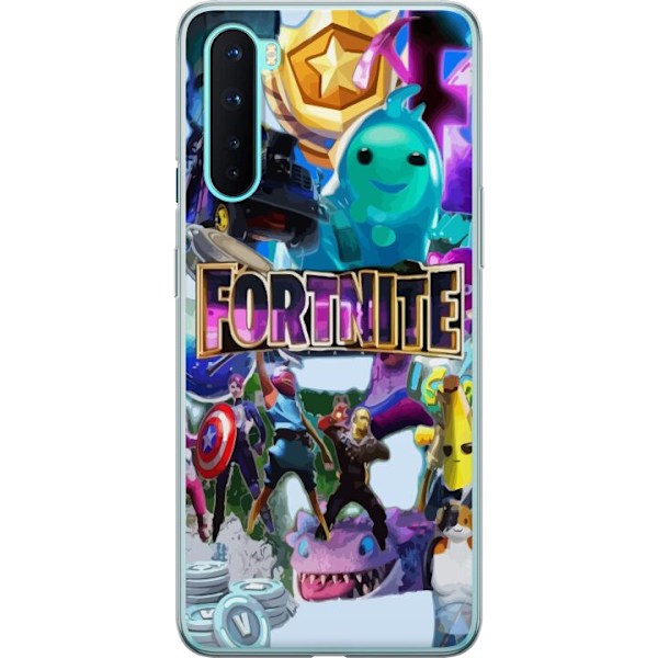 OnePlus Nord Gjennomsiktig deksel Fortnite