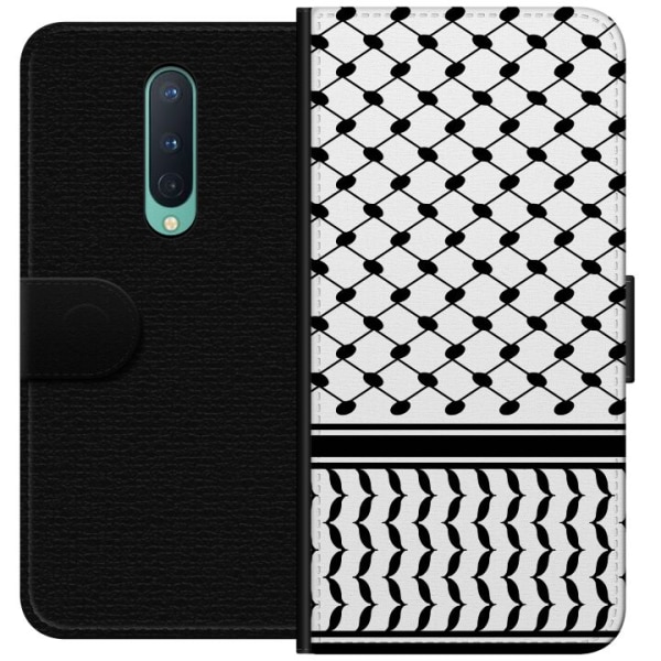 OnePlus 8 Plånboksfodral Keffiyeh mönster