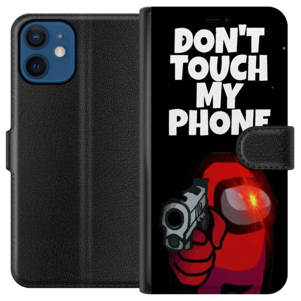 Kompatibelt Plånboksfodral till Apple iPhone 12 mini Among Us