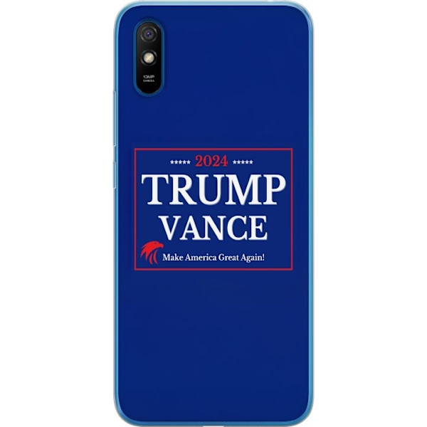 Xiaomi Redmi 9A Läpinäkyvä kuori Trump | Vance 2024