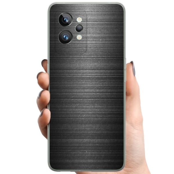 Realme GT2 Pro TPU Mobildeksel Børstet Metalle