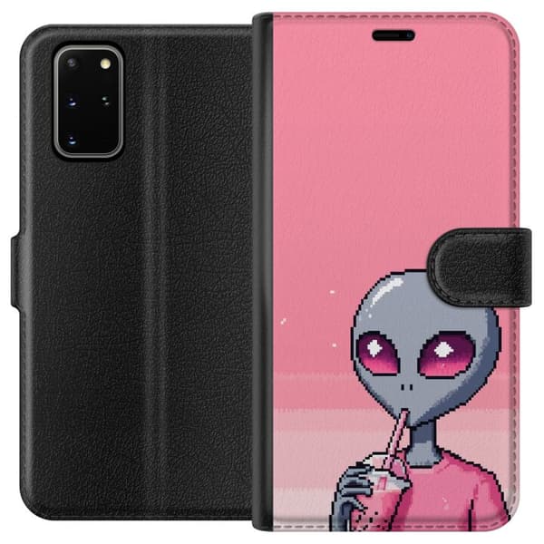 Kompatibel Tegnebogsetui til Samsung Galaxy S20+ Alien Smoothie