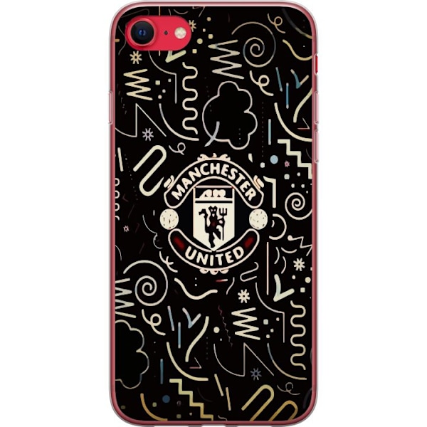 Apple iPhone 8 Genomskinligt Skal Manchester United