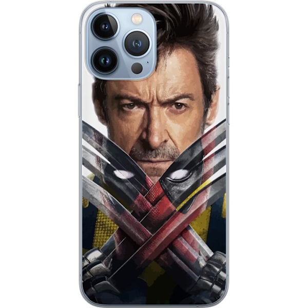 Apple iPhone 13 Pro Max Läpinäkyvä kuori Deadpool & Wolveri