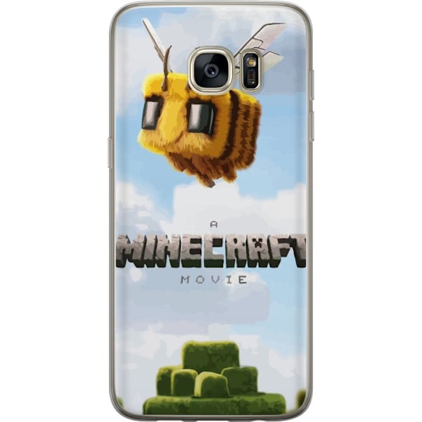 Samsung Galaxy S7 edge Läpinäkyvä kuori A Minecraft Movie