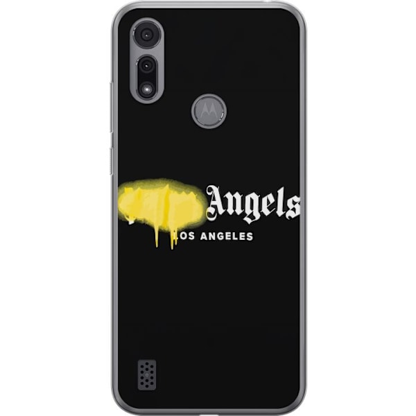 Motorola Moto E6i Läpinäkyvä kuori Palm Angels