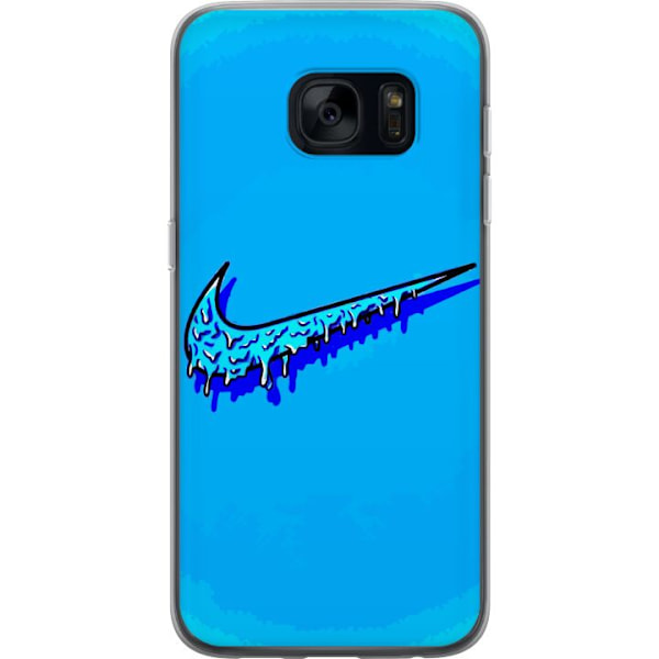 Samsung Galaxy S7 Läpinäkyvä kuori Nike