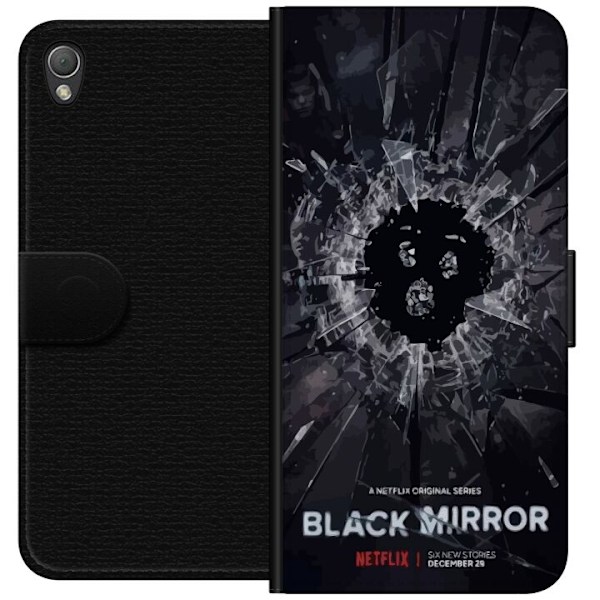 Sony Xperia Z3 Lompakkokotelo Black Mirror Sci-Fi Netflix -sar