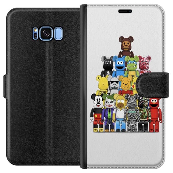 Kompatibelt Lommeboketui til Samsung Galaxy S8 Bearbrick