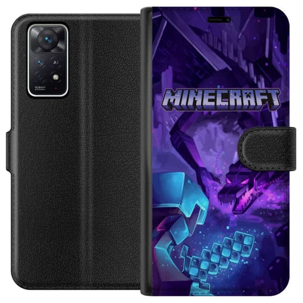 Kompatibel Tegnebogsetui til Xiaomi Redmi Note 11 Pro 5G Minecraft