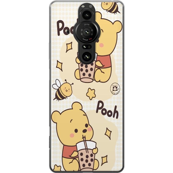 Sony Xperia Pro-I Läpinäkyvä kuori Nalle Pooh - klassinen karhumotiivi uudessa tulkinnassa