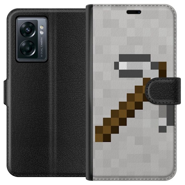 OnePlus Nord N300 Plånboksfodral Minecraft Tools