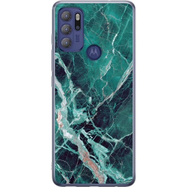 Kompatibelt Mobildeksel til Motorola Moto G60S Marmor