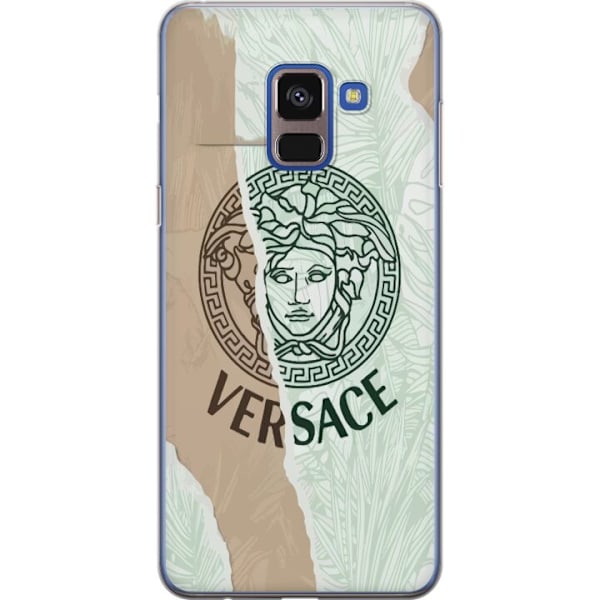 Samsung Galaxy A8 (2018) Genomskinligt Skal Versace