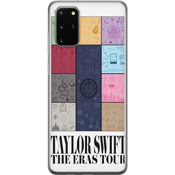 Samsung Galaxy S20+ Läpinäkyvä kuori Taylor Swift Värit