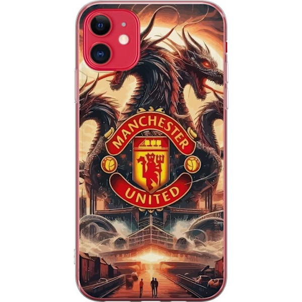 Apple iPhone 11 Läpinäkyvä kuori Manchester United