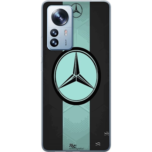 Xiaomi 12 Pro Gennemsigtig cover Mercedes