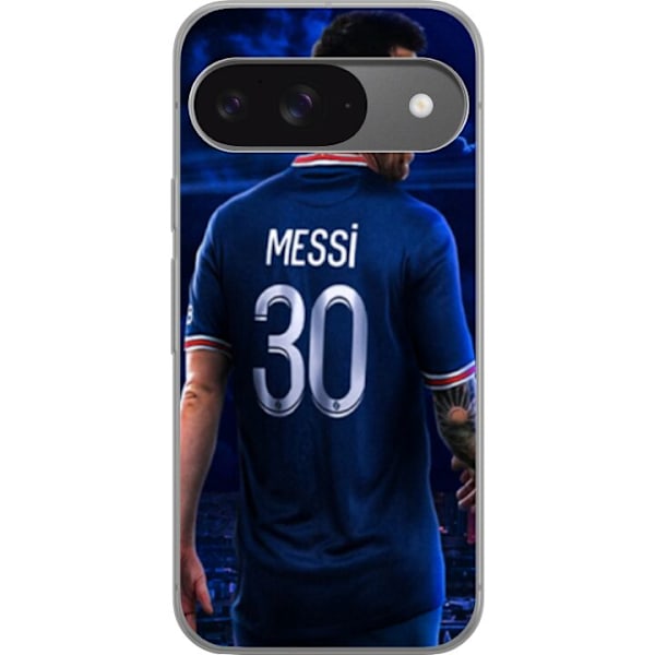 Google Pixel 9 Läpinäkyvä kuori Lionel Messi