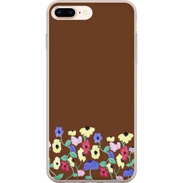 Apple iPhone 7 Plus Gennemsigtig cover Blomster