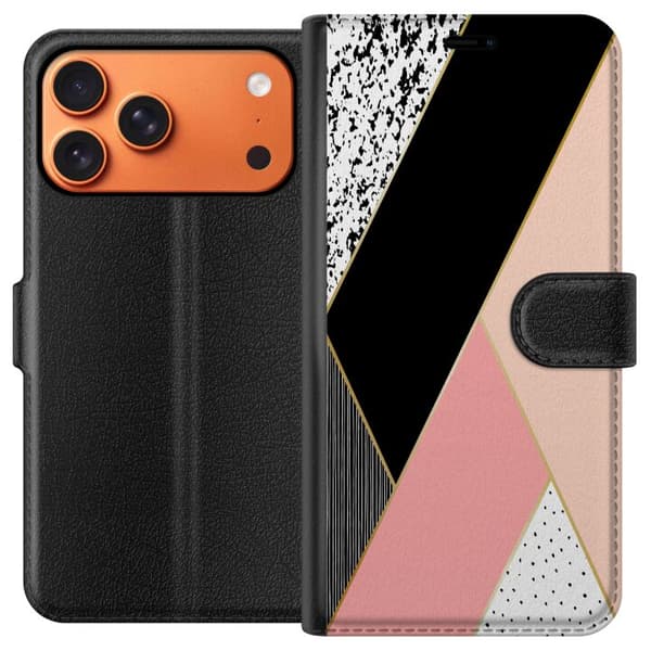 Kompatibelt Lommeboketui til Apple iPhone 17 Pro Max Mønster