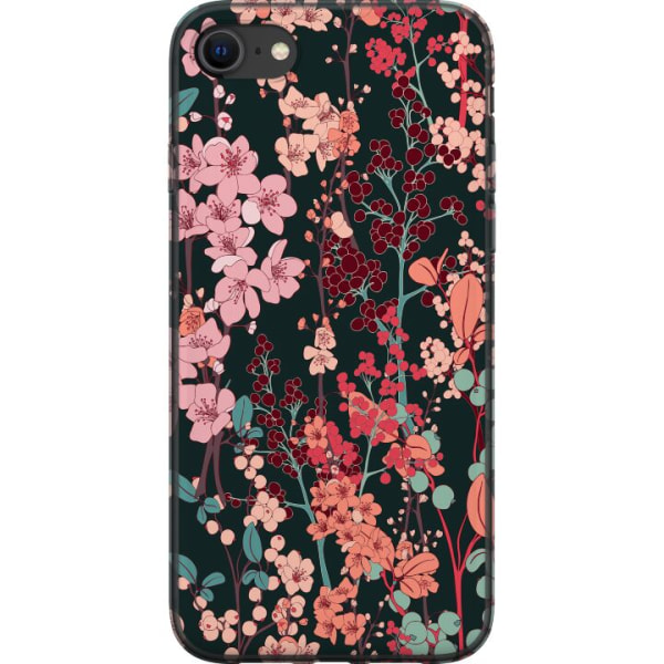 Apple iPhone SE (2022) Cover / Mobilcover - Blomster