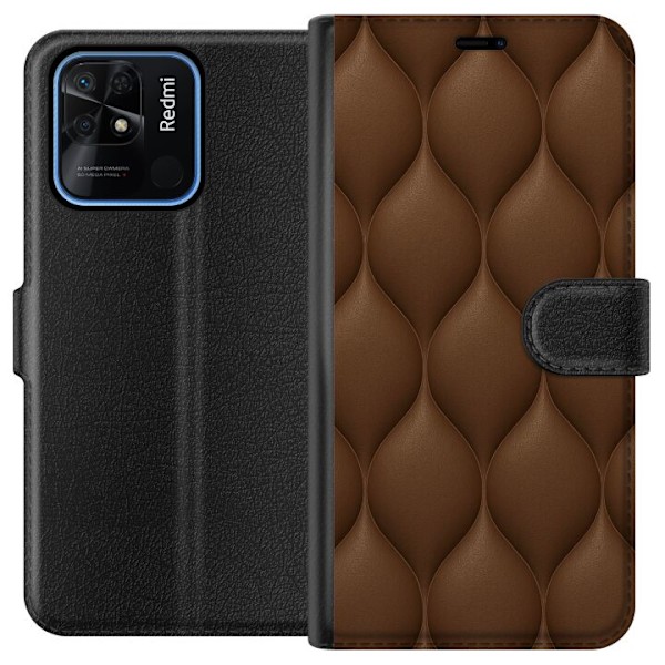 Xiaomi Redmi 10C Plånboksfodral Cocoa Scales