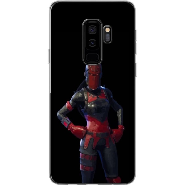 Samsung Galaxy S9+ Genomskinligt Skal Fortnite - Red Knight