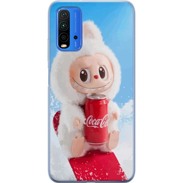 Xiaomi Redmi Note 9 4G Läpinäkyvä kuori Labubu Summer Edition