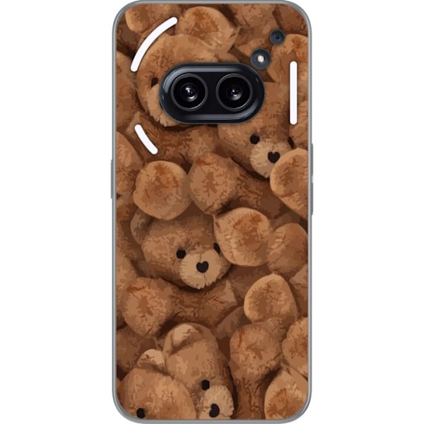 Nothing Phone (2a) Gjennomsiktig deksel Teddybjörnar