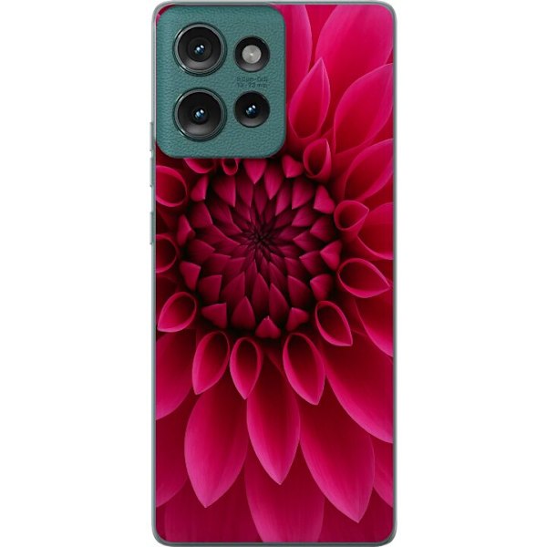 Motorola Edge 50 Gjennomsiktig deksel Rosecore