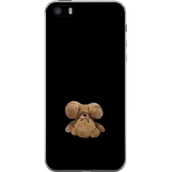 Apple iPhone SE (2016) Genomskinligt Skal Upp och ner björn