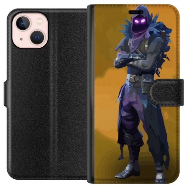 Apple iPhone 13 Lommeboketui Fortnite - Raven