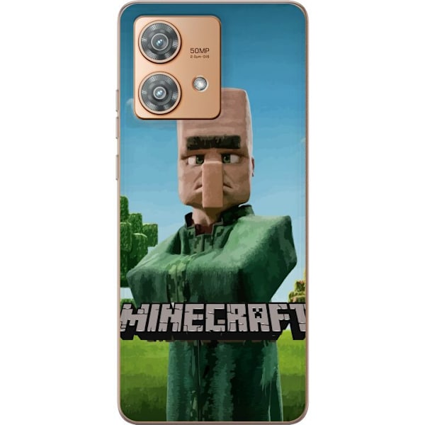 Motorola Edge 40 Neo Gjennomsiktig deksel A Minecraft Movie