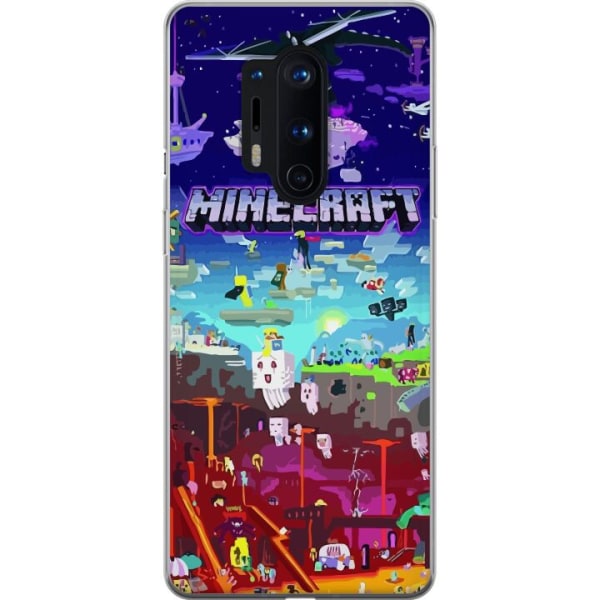OnePlus 8 Pro Gennemsigtig cover Minecraft
