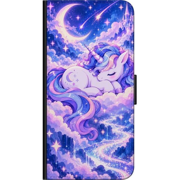 Kompatibel Tegnebogsetui til Samsung Galaxy Note9 Månsömn lilla