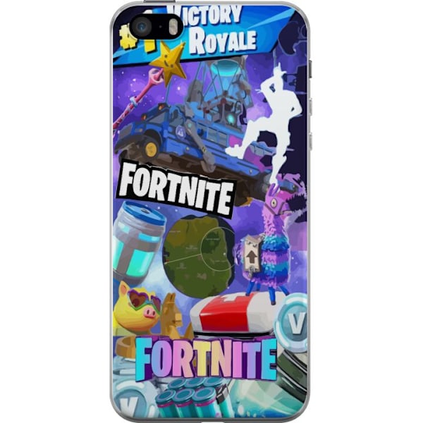 Apple iPhone 5s Läpinäkyvä kuori Fortnite