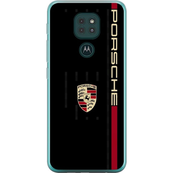 Motorola Moto G9 Play Läpinäkyvä kuori Porsche