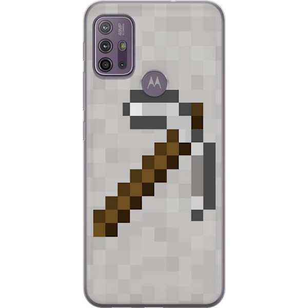 Motorola Moto G10 Genomskinligt Skal Minecraft Tools