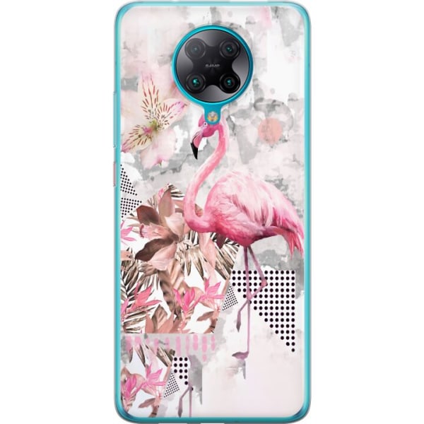 Xiaomi Poco F2 Pro Cover / Mobilcover - Flamingo