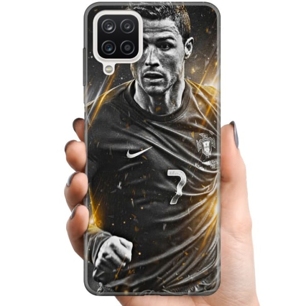 Samsung Galaxy A12 TPU Mobildeksel Cristiano Ronaldo