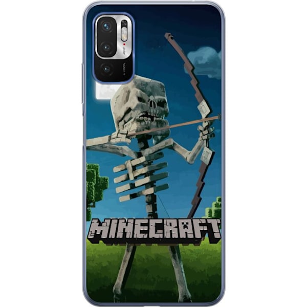 Xiaomi Redmi Note 10 5G Genomskinligt Skal A Minecraft Movie
