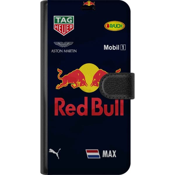 Kompatibelt Plånboksfodral till Samsung Galaxy S10+ Red Bull Formula 1
