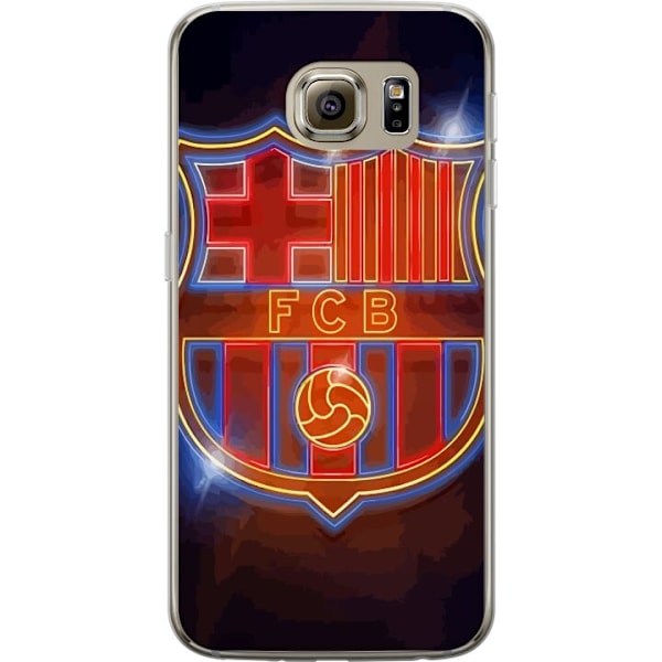 Samsung Galaxy S6 Gjennomsiktig deksel FC Barcelona