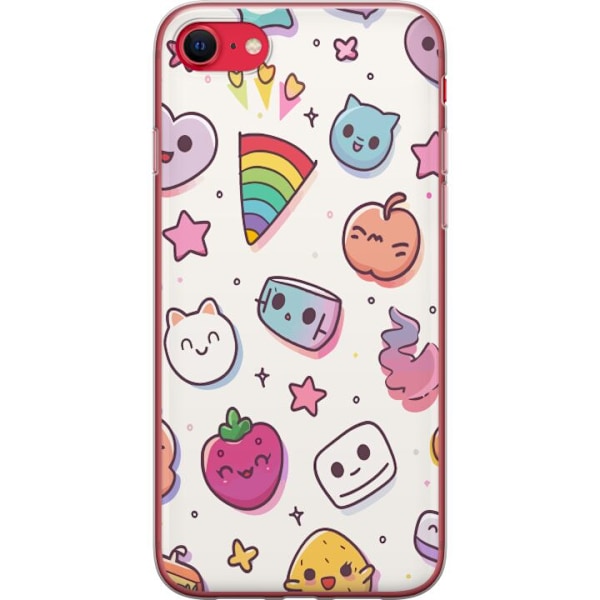 Apple iPhone 8 Gennemsigtig cover Sødskaller