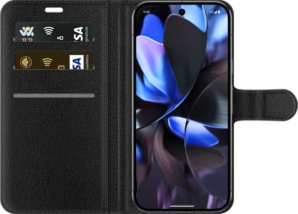 Yhteensopiva Lompakkokotelo Google Pixel 9 Pro XL Grå spelkonsol harmaa
