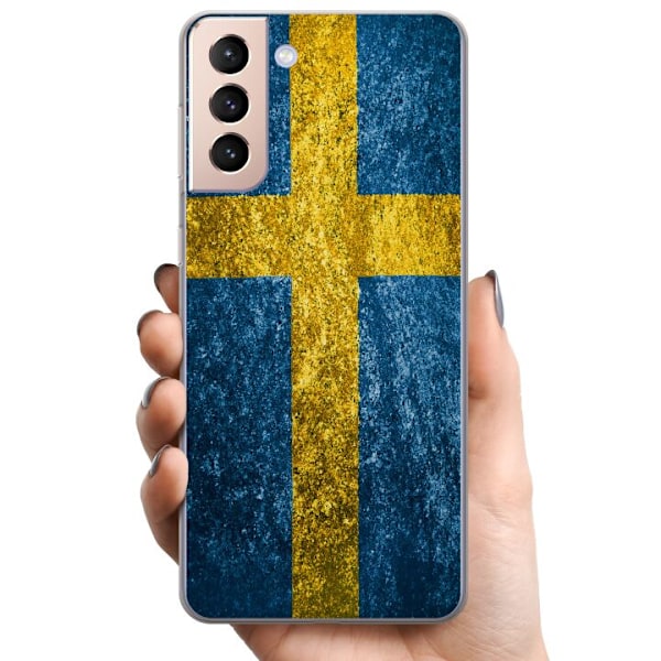 Samsung Galaxy S21 TPU Mobilskal Sweden
