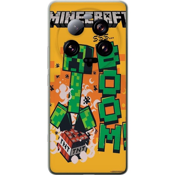 Xiaomi 13 Ultra Läpinäkyvä kuori Minecraft Boom